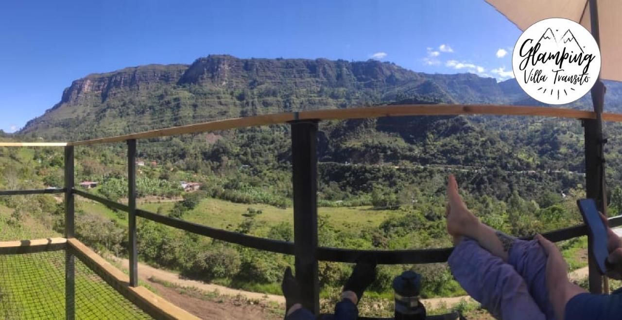 Glamping Villa Transito Macheta Ngoại thất bức ảnh