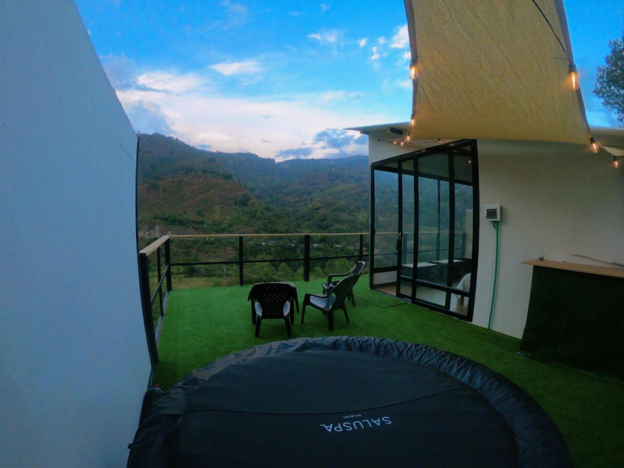 Glamping Villa Transito Macheta Ngoại thất bức ảnh