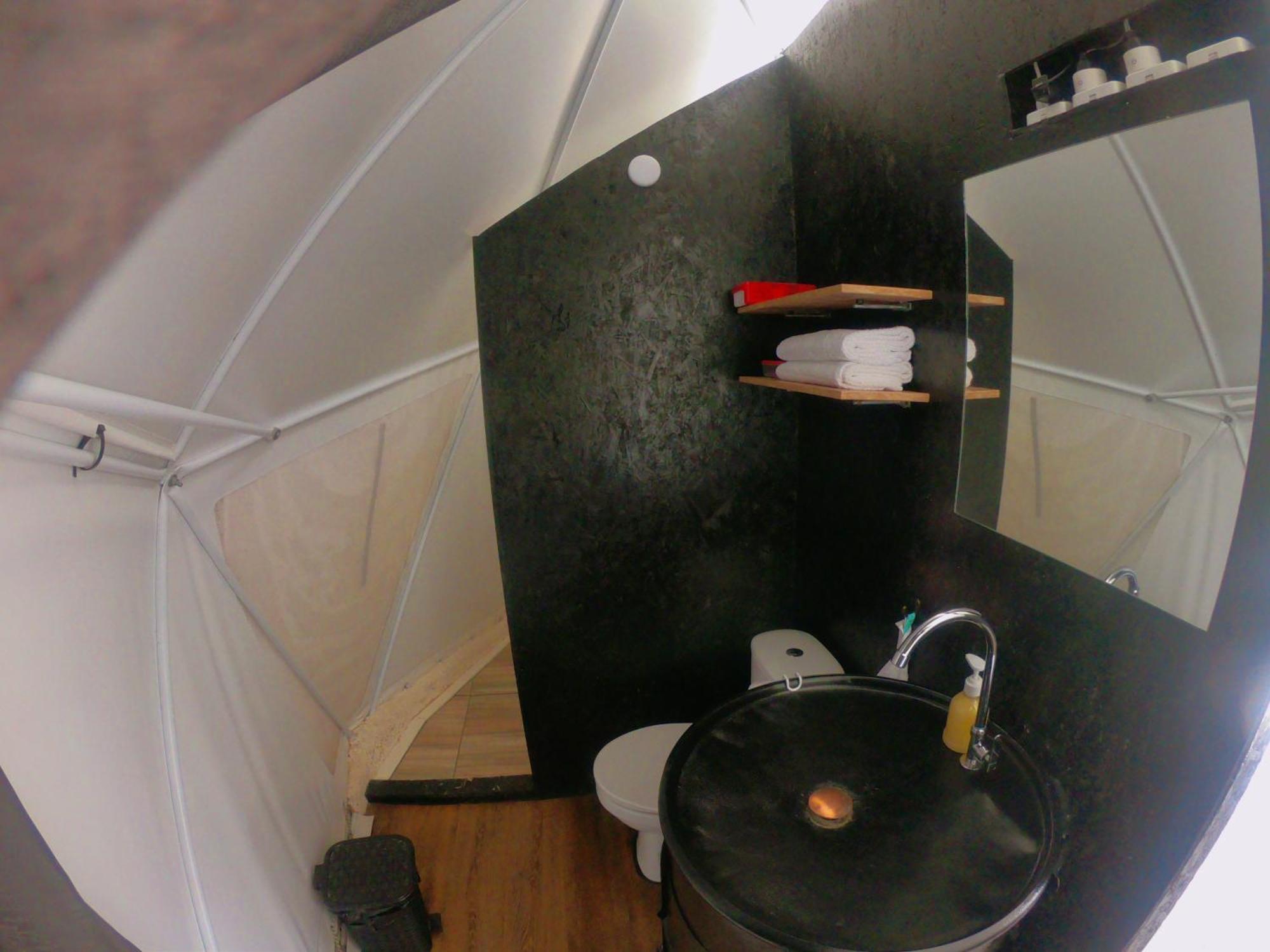 Glamping Villa Transito Macheta Ngoại thất bức ảnh